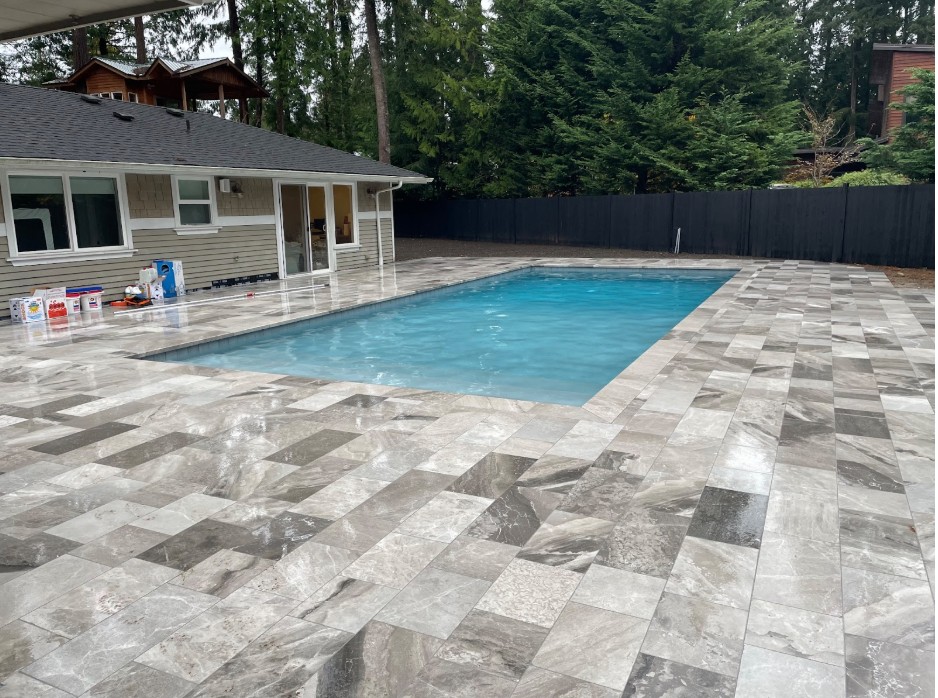 Completed Cascade Poolworks project in Seattle